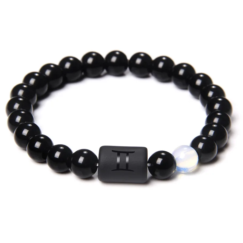 Bracelet "Zodiac Signs - Black Onyx"