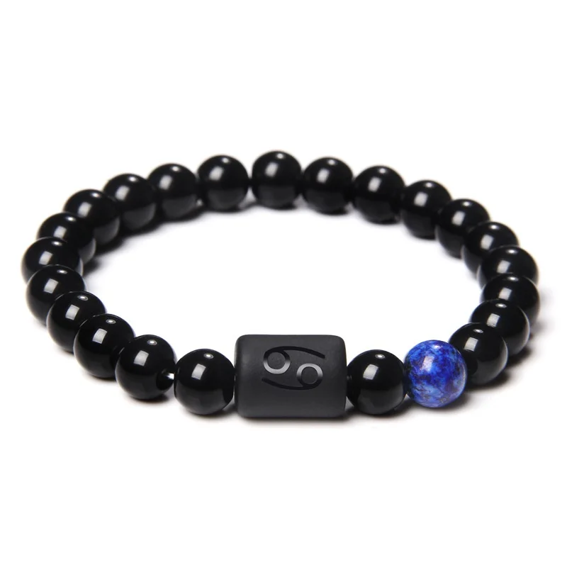 Bracelet "Zodiac Signs - Black Onyx"