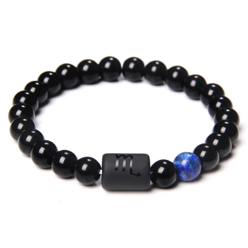 Bracelet "Zodiac Signs - Black Onyx"