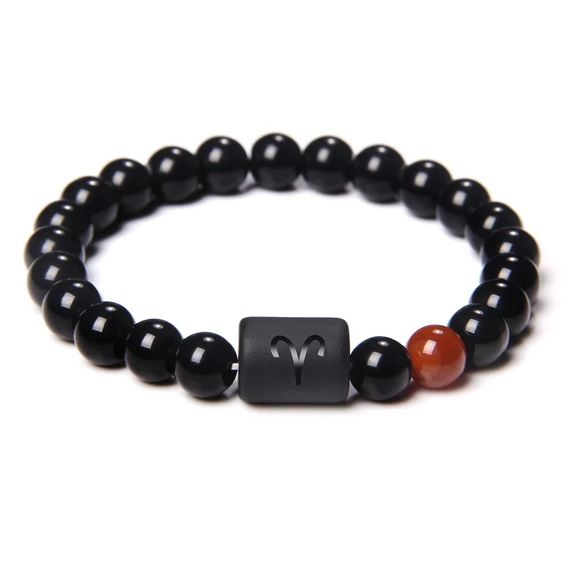 Bracelet "Zodiac Signs - Black Onyx"
