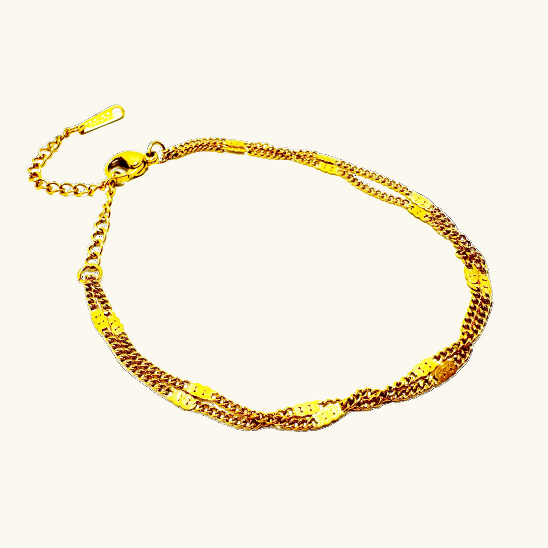 Bracelet  "Double Chain" - Emberly