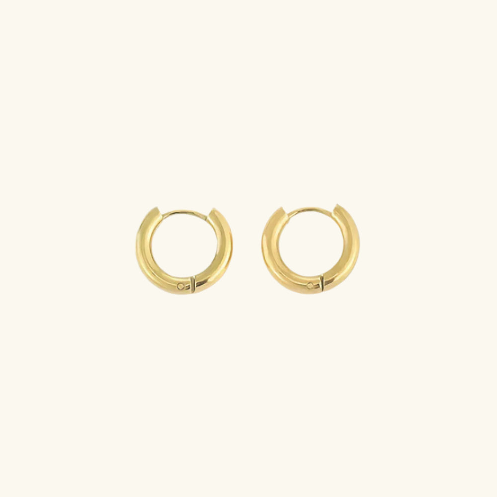 Earrings "Huggie" - Emberly