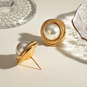 Earrings "Aqua Pearl" - Emberly