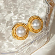 Earrings "Aqua Pearl" - Emberly