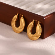 Earrings "Chunky Hoops" - Emberly