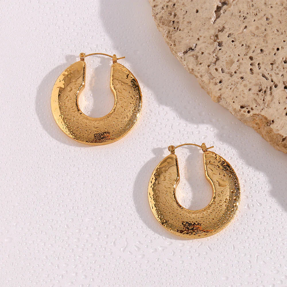 Earrings "Chunky Hoops" - Emberly