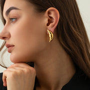 Earrings "Croissant" - Emberly