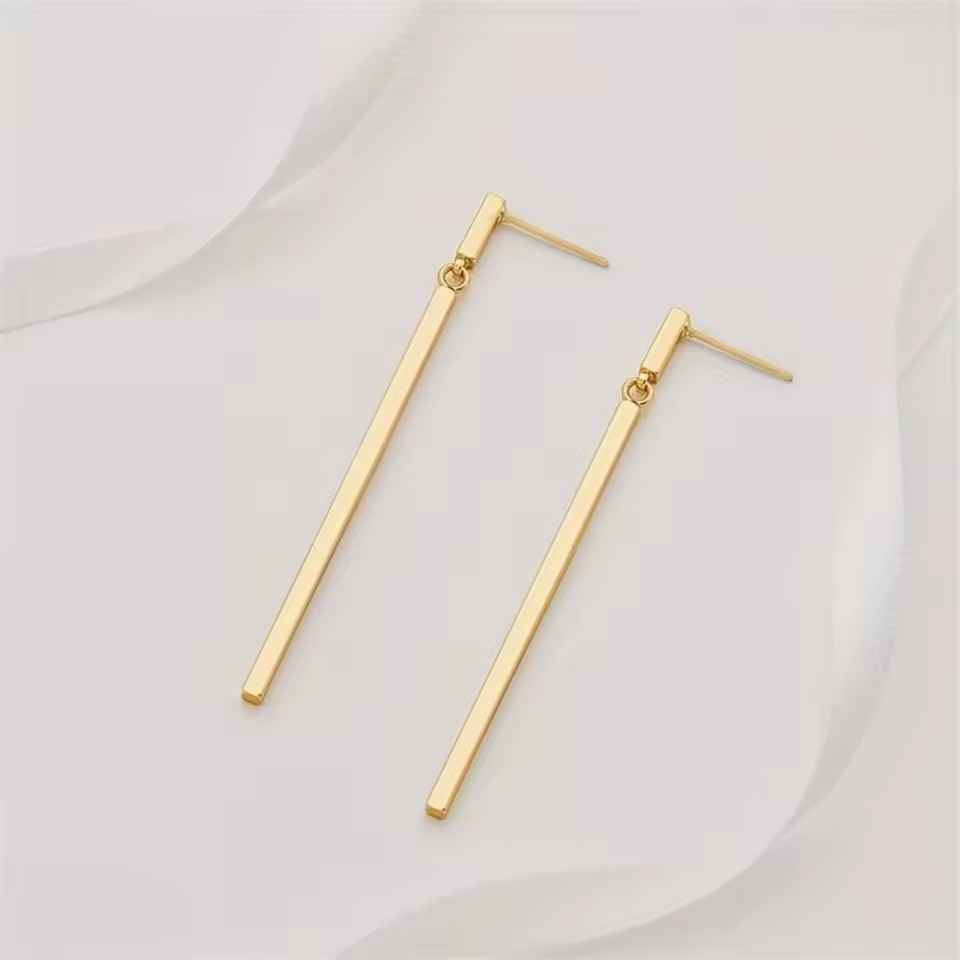 Earrings "Gold Bar" - Emberly