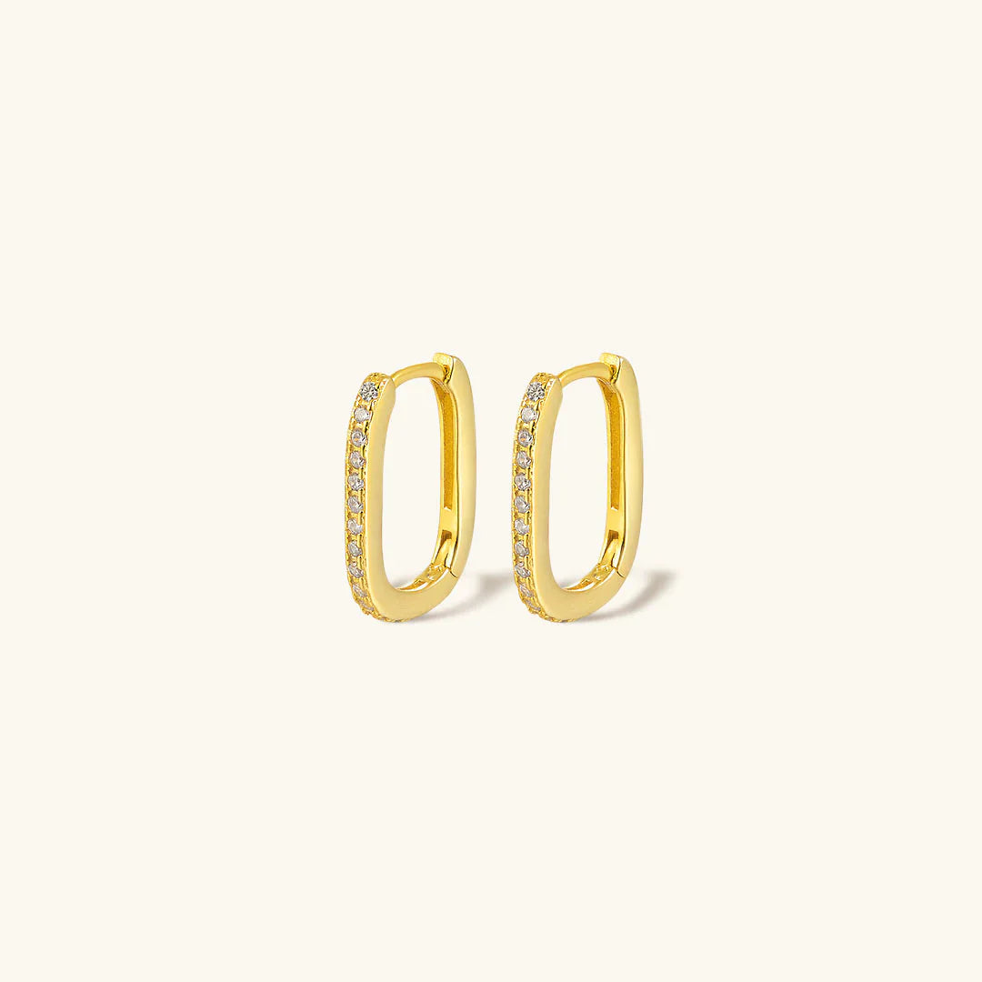 Earrings "Oval Hoops" - Emberly