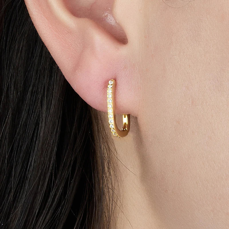 Earrings "Oval Hoops" - Emberly