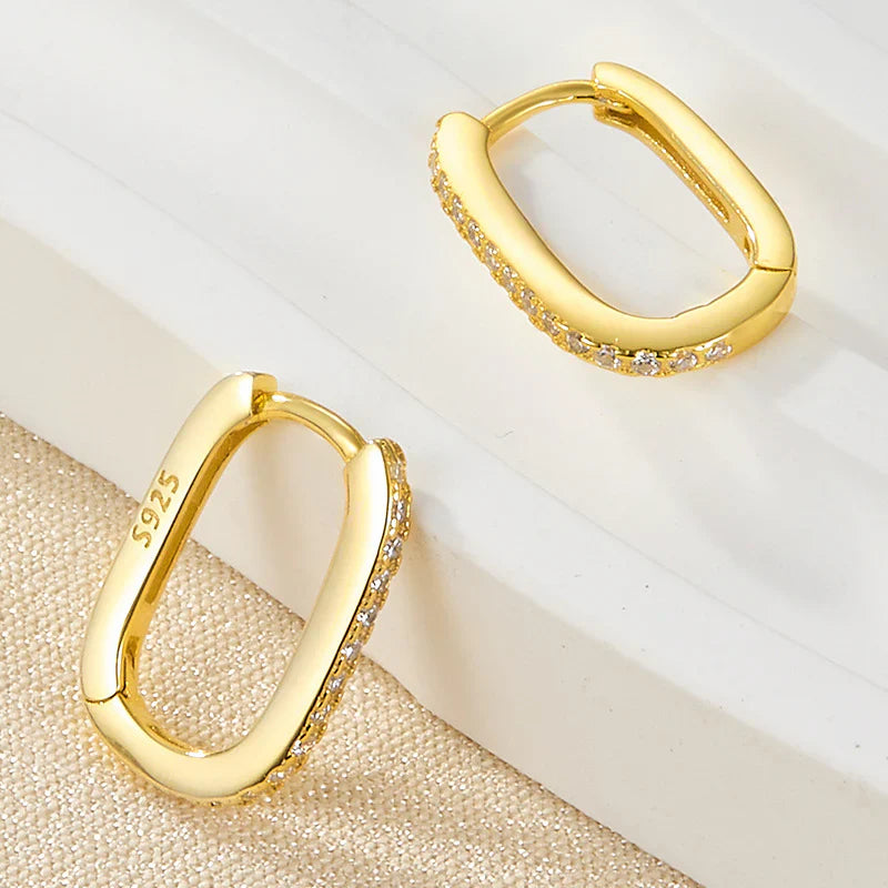 Earrings "Oval Hoops" - Emberly