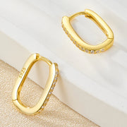 Earrings "Oval Hoops" - Emberly