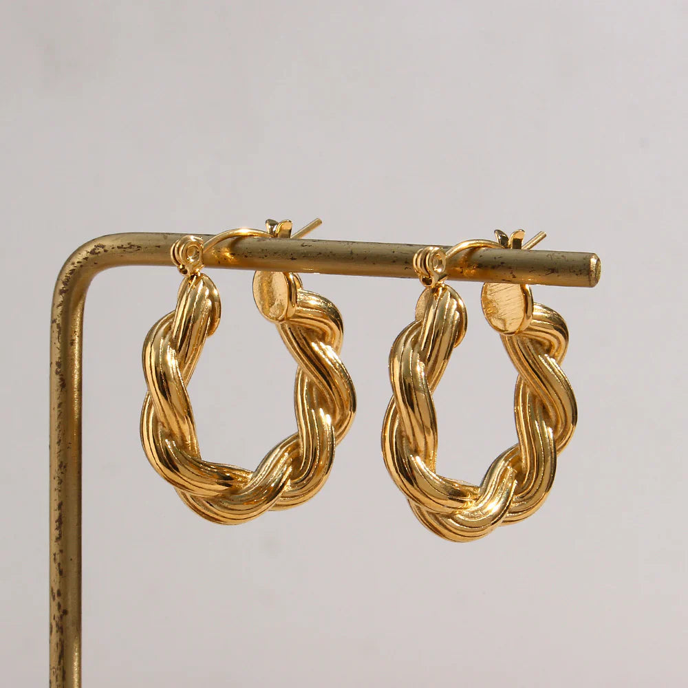 Earrings "Sparry Hoops" - Emberly