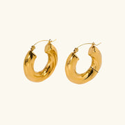 Earrings "Twisted Elegance" - Emberly