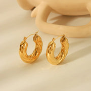Earrings "Twisted Elegance" - Emberly