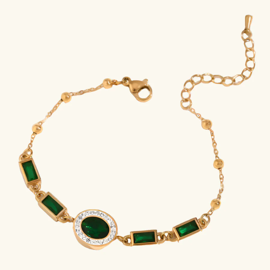 Bracelet "Emerald Grace" - Emberly