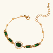 Bracelet "Emerald Grace" - Emberly