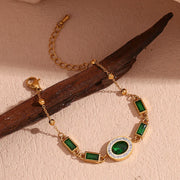 Bracelet "Emerald Grace" - Emberly