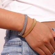 Bracelet "Grid Cuff" - Emberly