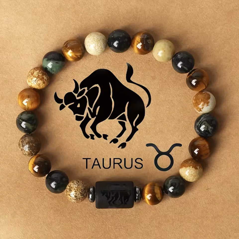 Bracelet „Tiger Eye - Zodiac“