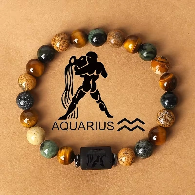 Bracelet „Tiger Eye - Zodiac“