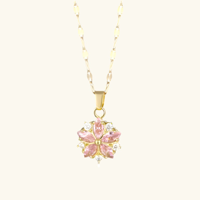 Necklace „Blossom Glow“