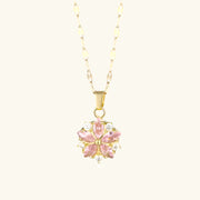 Necklace „Blossom Glow“