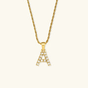 Necklace „Shining Letter“