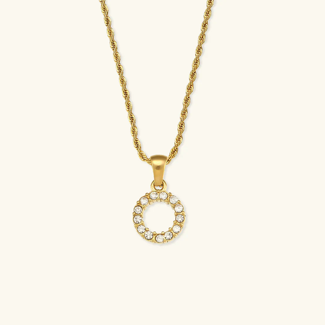 Necklace „Shining Letter“