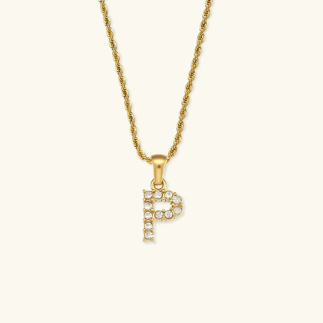 Necklace „Shining Letter“
