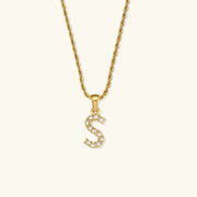 Necklace „Shining Letter“