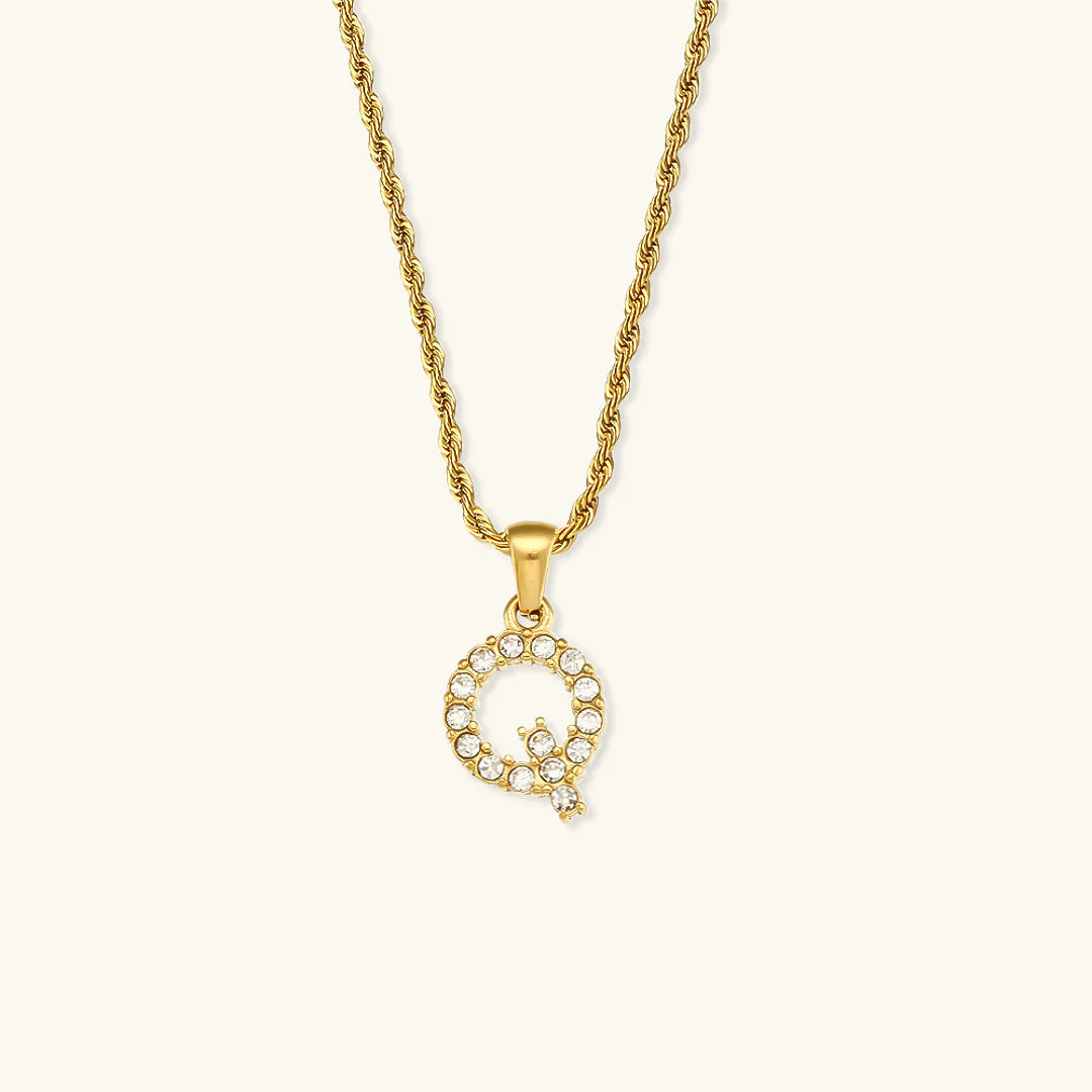Necklace „Shining Letter“