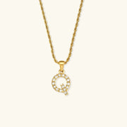 Necklace „Shining Letter“
