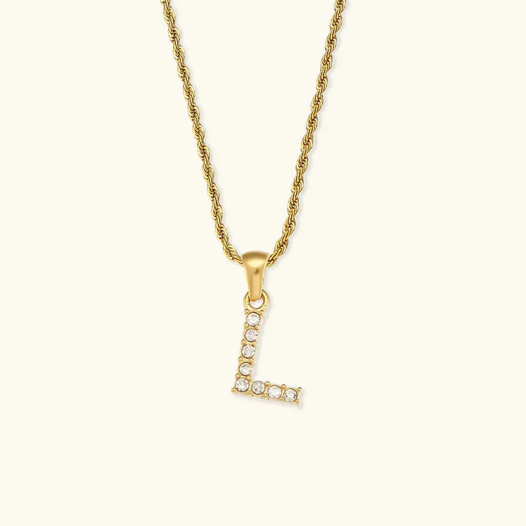 Necklace „Shining Letter“