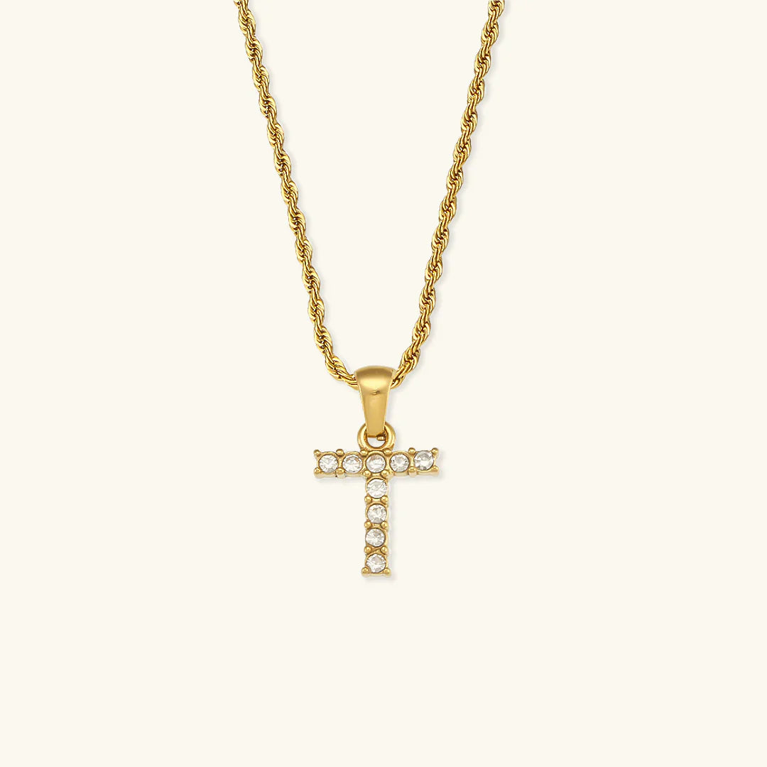 Necklace „Shining Letter“