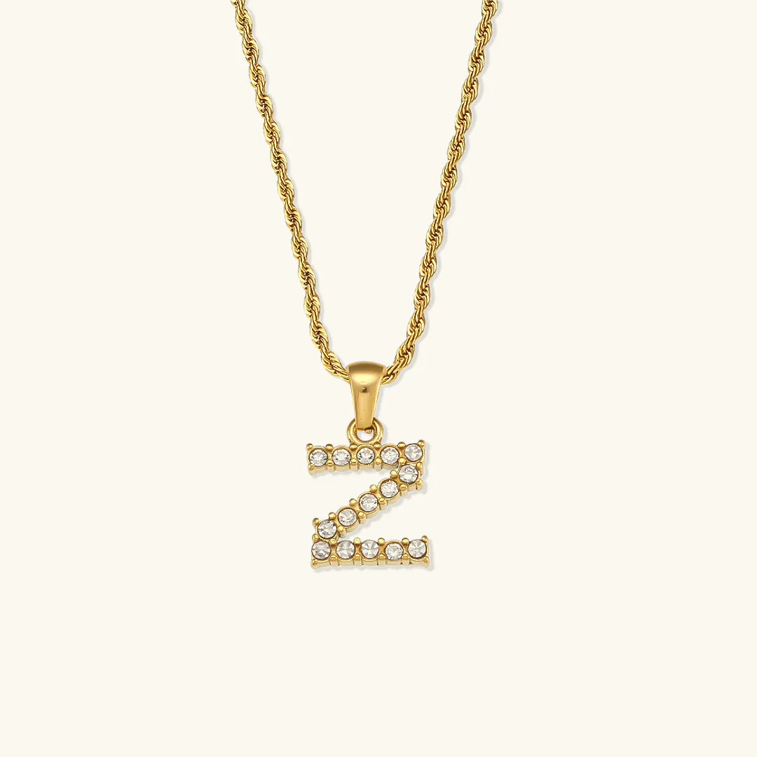 Necklace „Shining Letter“