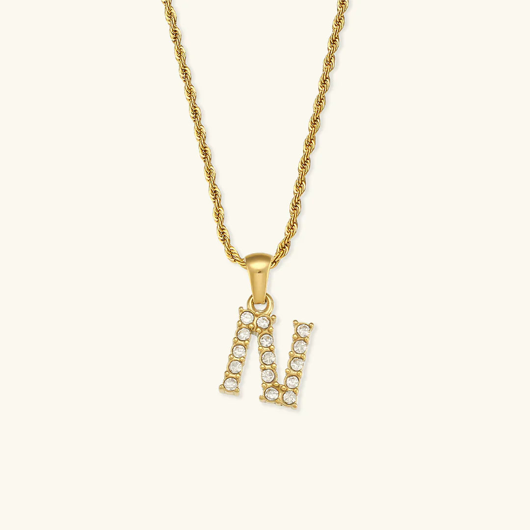 Necklace „Shining Letter“