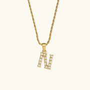 Necklace „Shining Letter“