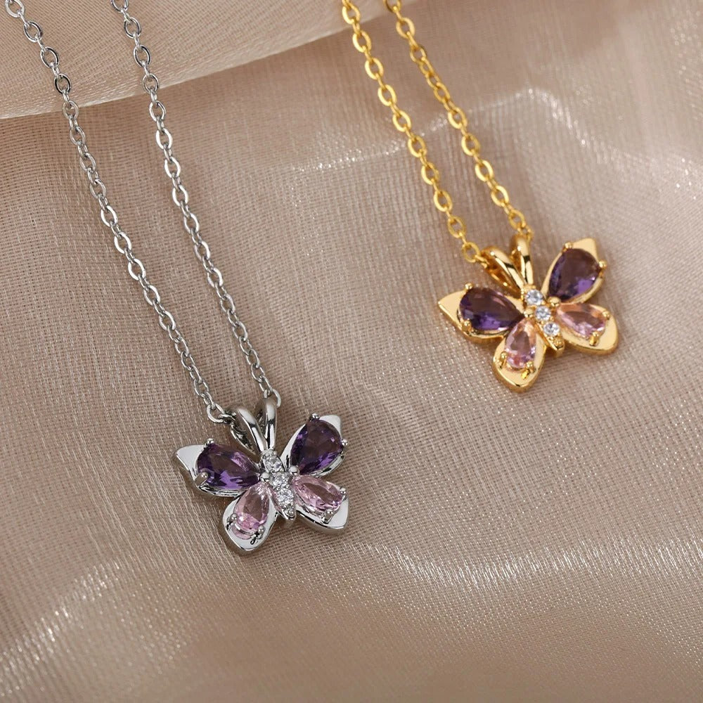 Pendant "Aurora Butterfly"
