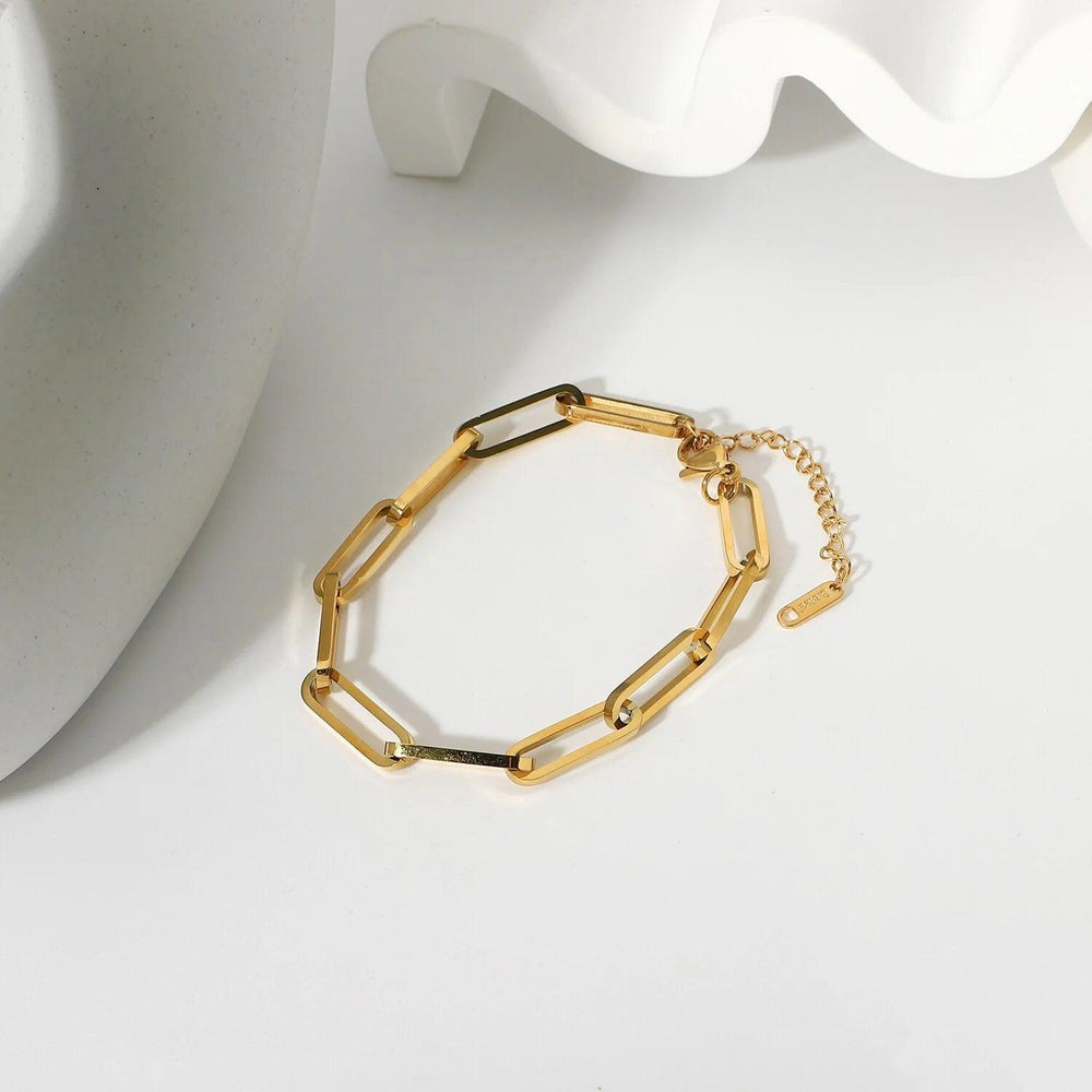 Bracelet "Paperclip Chain" - Emberly