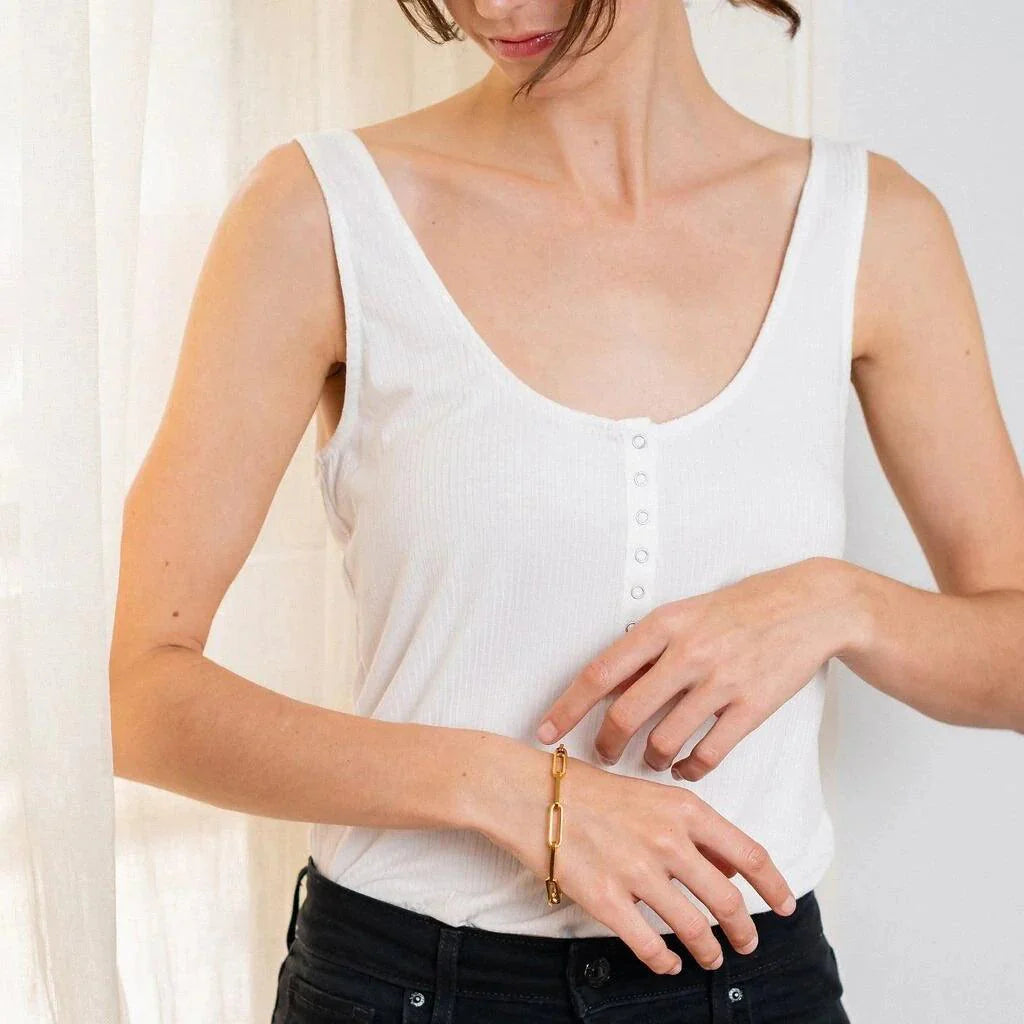 Bracelet "Paperclip Chain" - Emberly