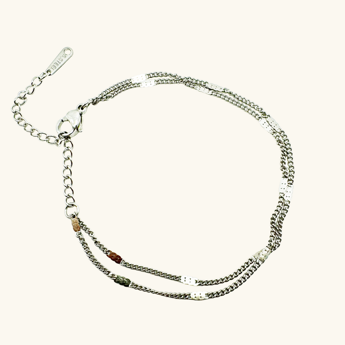 Bracelet "Double Chain" - Emberly