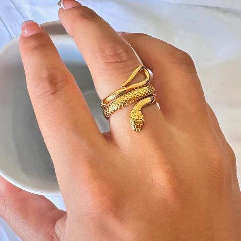Snake Wrap Ring - Emberly