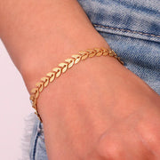 Bracelet "Trendy Leaf" - Emberly