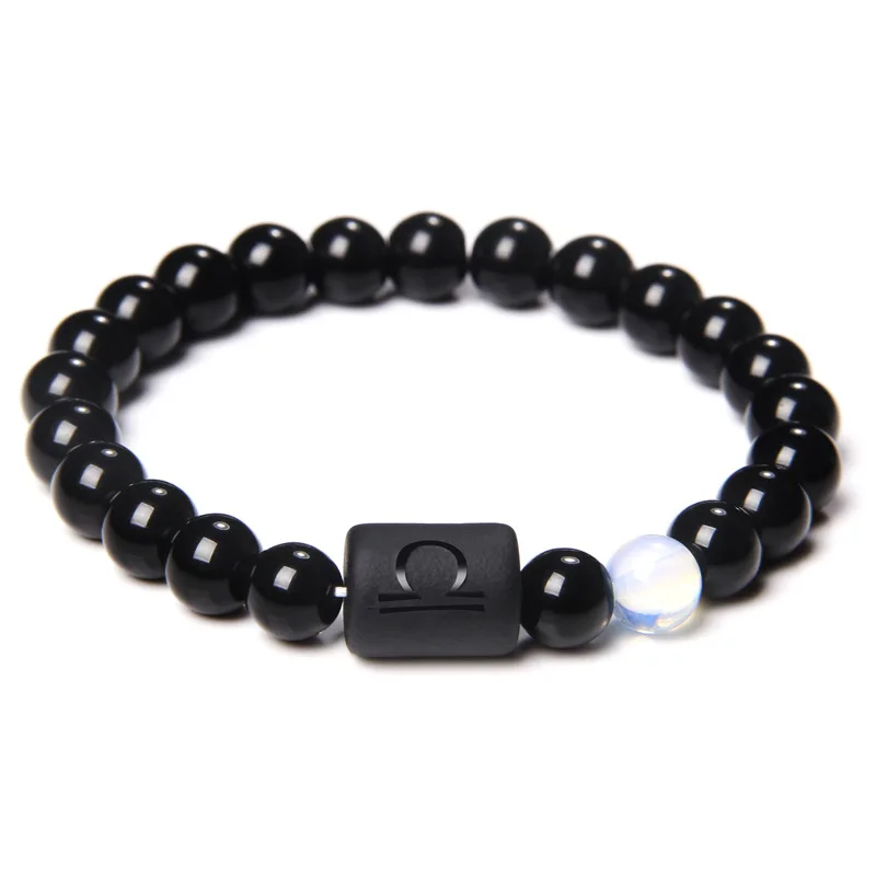 Bracelet "Zodiac Signs - Black Onyx"