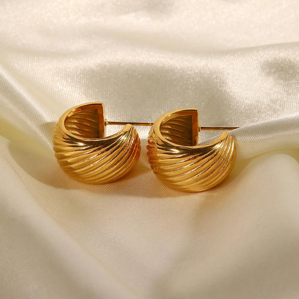 Geometric Grace Earrings - Emberly