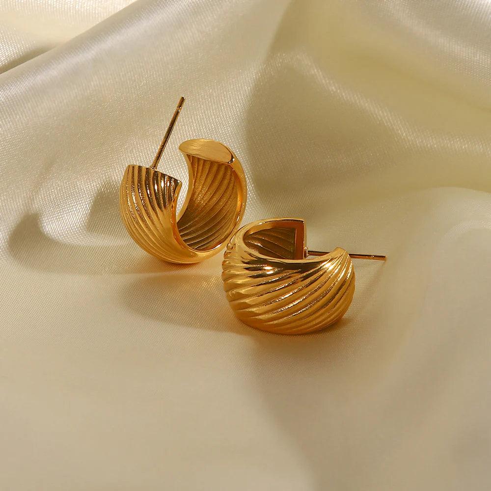 Geometric Grace Earrings - Emberly