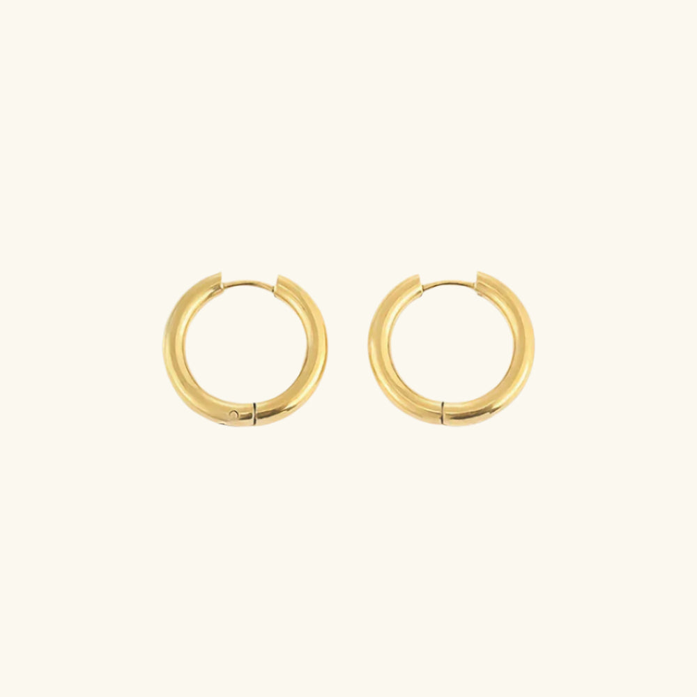 Earrings "Huggie" - Emberly