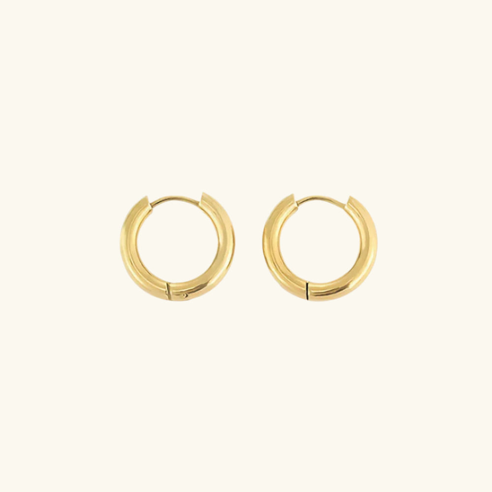 Earrings "Huggie" - Emberly