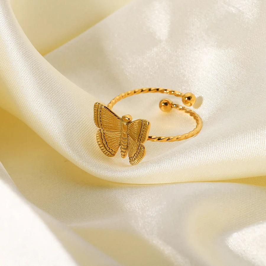 Butterfly Elegance Ring - Emberly